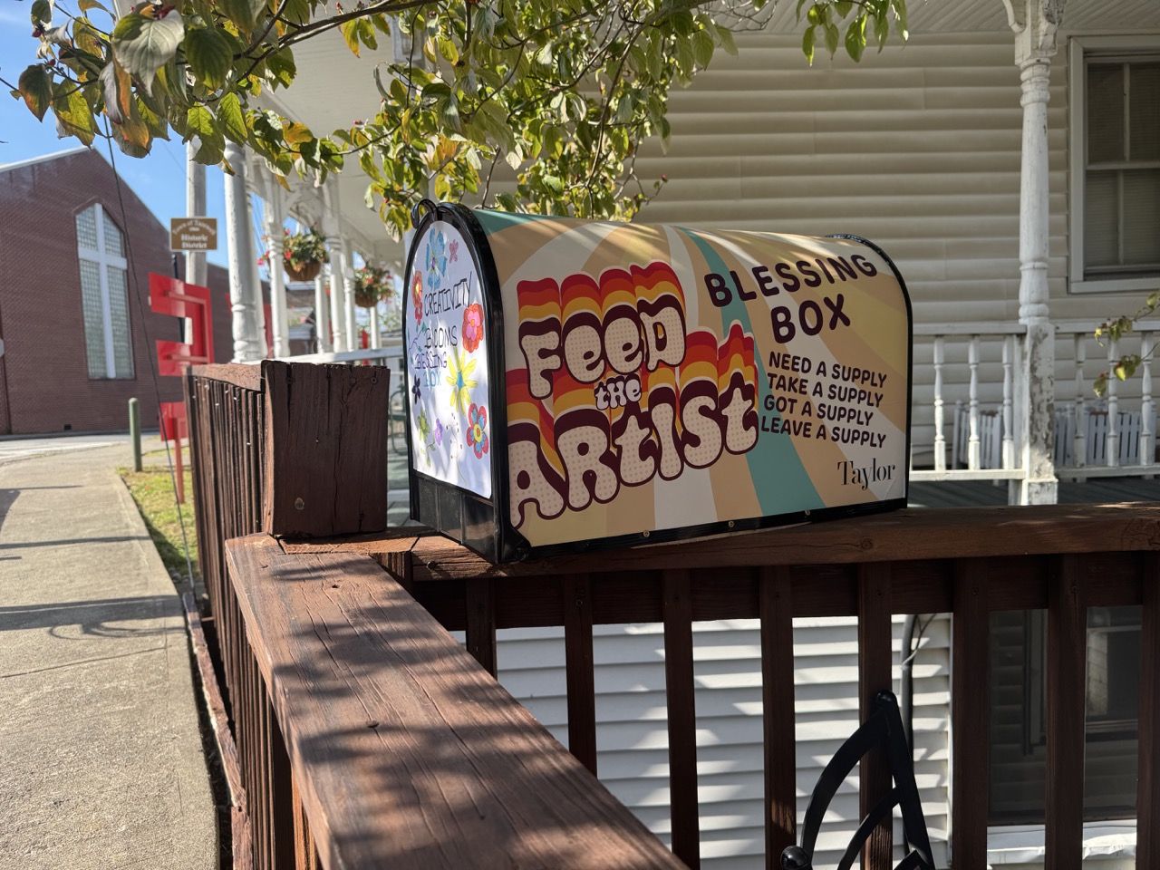 Artist Blessing Box