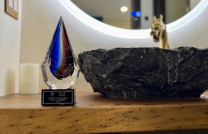 Haus of Taylor Excellence in Tourism Partners Best New Tourism Business with Accommodations