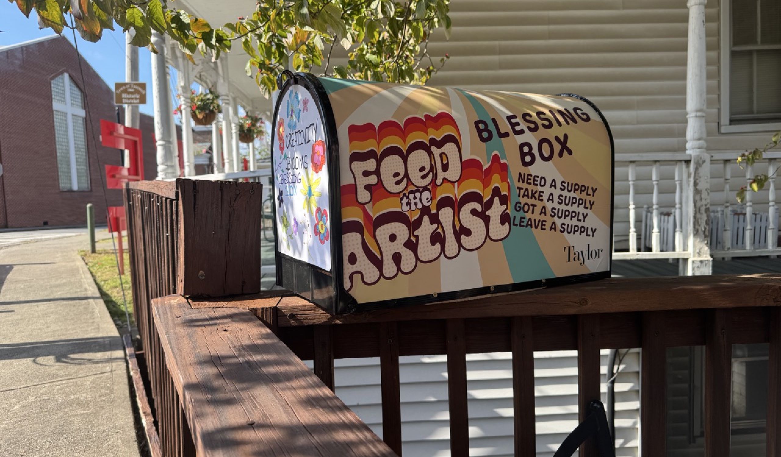 Artist Blessing Box